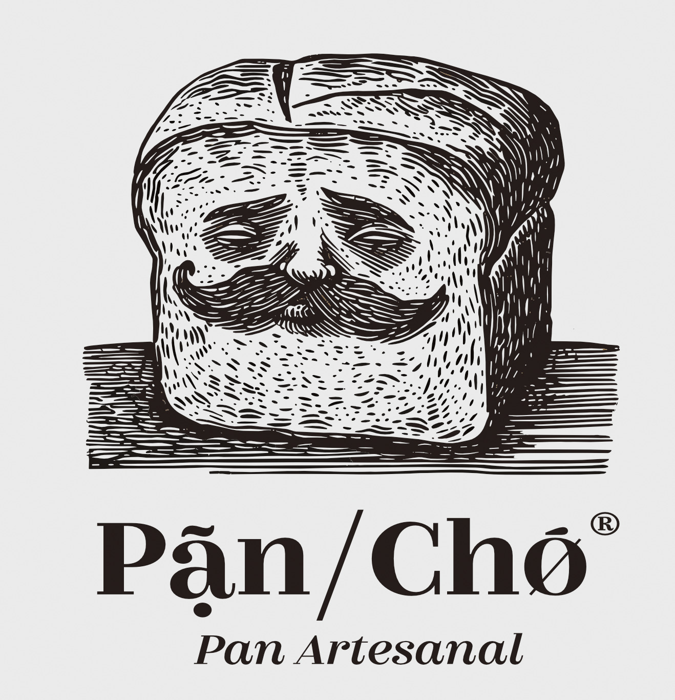Pancho Woodcut Logo